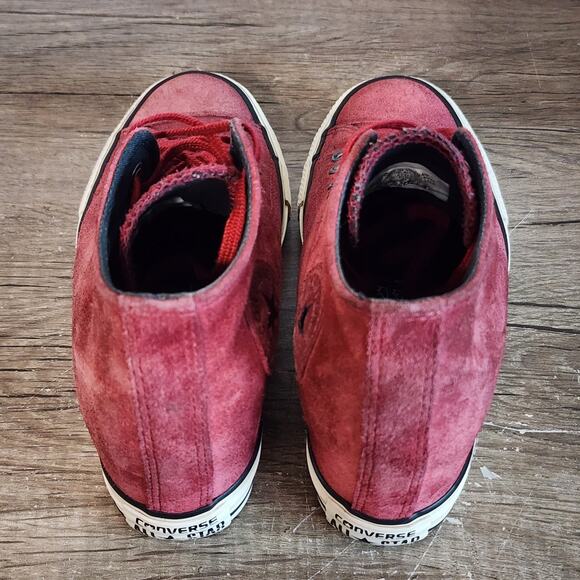 Converse Chuck Taylor All-Star Hidden Heel Wedge Women's Shoes Size 6 Red - Picture 8 of 9